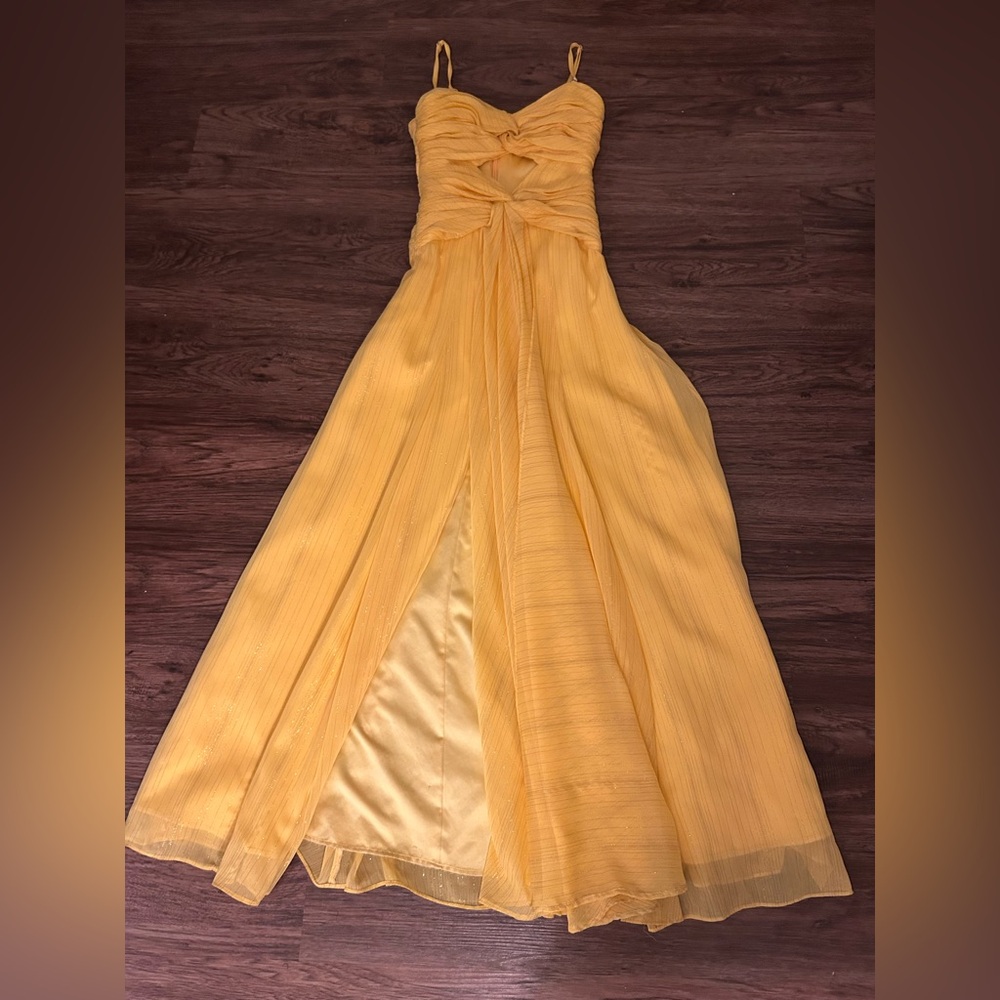 Tangerine Likely Revolve Prom Dress